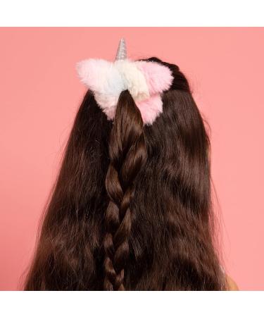 Invisibobble Kids Scrunchie Unicorn - Plush Hair Tie for Girls | Cute Fluffy Hair Accessories & Gifts - Buy Online on GoSupps.com