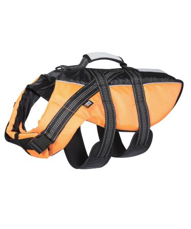 Rukka Pets Safety Life Vest life jacket for dogs Orange S