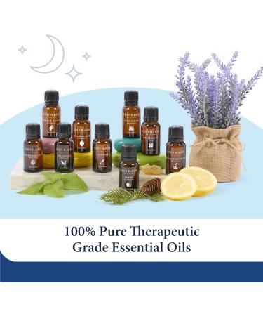 Cosy House Collection Pure Relaxation Blend Essential Oil - 15mL - Glass Bottle - 100% Pure & Natural Premium Quality for Aromatherapy Diffusers - Buy Online on GoSupps.com
