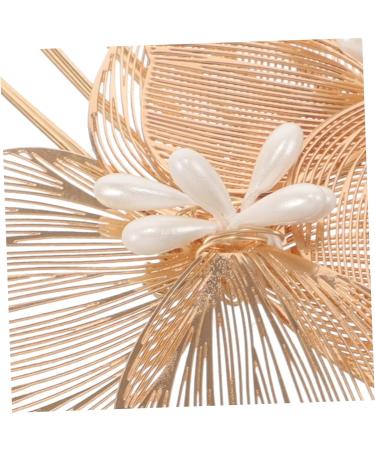 HONMEET Bridal Headwear Hair Clips for Wedding Hair Accessories Hair Pins Gold Hair Clips Hair Comb for Bride Metal Hair Comb Womens Headpiece Bridal Hair Clips Zinc Alloy - Buy Online on GoSupps.com