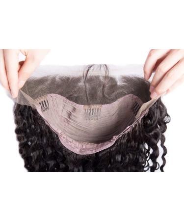 20-Inch Curly Lace Front Wig - Real Brazilian Hair 130% Density Perfect for Black Women - Buy Online on GoSupps.com