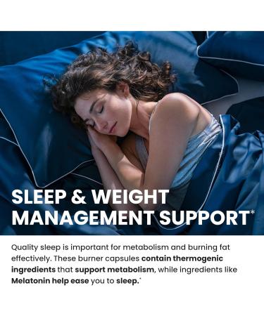 Fat Burner Gummies and Night Time Fat Burner | 24/7 Weight Loss Support with Green Tea & Raspberry Ketones | Appetite Suppressant Metabolism Booster and Belly Fat Reducer | 1 Month Supply - Buy Online on GoSupps.com