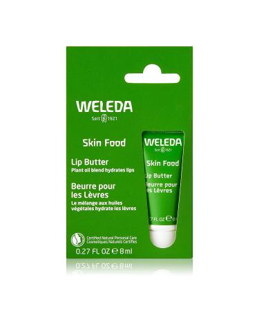 Weleda Skin Food Lip Butter 0.27 fl oz - Moisturizing & Nourishing Lip Care - Buy Online on GoSupps.com