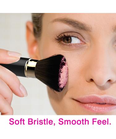 Luxspire Professional Retractable Blush Brush - Travel-Friendly Kabuki Brush - Buy Online on GoSupps.com