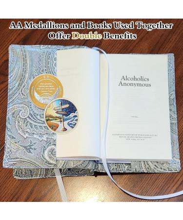 IELCJJ Original 1 Year Sobriety Coin - Road Signs One Year Sobriety Chip Reborn from Storm AA Chips and Medallions Colorful Sober Token NA Alcoholics Anonymous Sobriety Gifts for Men Women - Buy Online on GoSupps.com