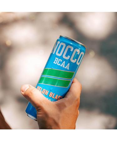  NOCCO NOCCO Sugar-Free BCAA Energy Drink 180mg high in caffeine with amino acids and vitamins ideal for pre-workout 12 x 330ml (Melon Blast) - Buy Online on GoSupps.com