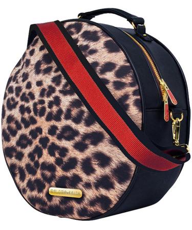 Cosatto Deluxe Baby Changing Bag - 2 Inner Pockets Insulated Bottle Holder Wipe Clean Change Mat Keyholder & Adjustable Shoulder Strap (Hear Us Roar) Leopard Print