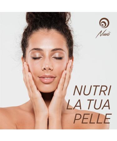 Nuvo Eye Serum - 80% Snail Mucin Caffeine & Vitamin C for Dark Circles Tear Bags Moisturizing & Brightening - Made in Italy 30ml - Buy Online on GoSupps.com