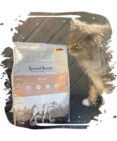 Venandi Animal Premium Grain-Free Cat Food - Beef | Fresh Meat Dry Food (300g Pack) - Buy Online on GoSupps.com