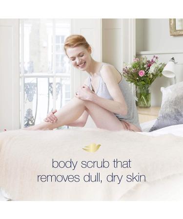 Dove Pomegranate & Shea Butter Body Scrub 10.5 oz - Exfoliating Body Polish for Silky Soft Skin - Buy Online on GoSupps.com