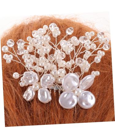 Beaupretty Crystals silver hair comb bride hair side comb hair accessories for women bridal hair side comb hair toppers for women wedding European and American crystals hairpin Accessories - Buy Online on GoSupps.com