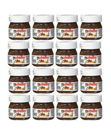 Nutella Mini Jar 16pcs of 25 g - Sugarpax Hazelnut Spread Bundle Box
