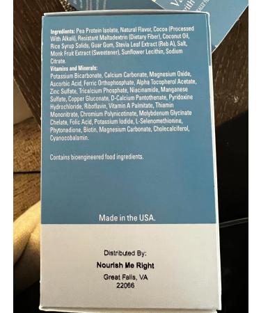 Generic NourishmeRight Protein Shake 1 Ounce (Pack of 1) Chocolate 1 Ounce (Pack of 1) - Buy Online on GoSupps.com