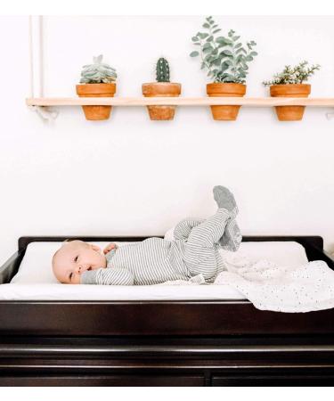 Burt's Bees Baby Organic Knit Terry Changing Pad Cover Cloud Cloud White Terrycloth Knit - Buy Online on GoSupps.com