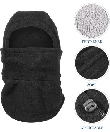 Buy Besportble Sturm Hood Face Mask - Winter Warm Plush Headgear for Skiing & Cycling (Black) - Premium Protection for Men - Buy Online on GoSupps.com