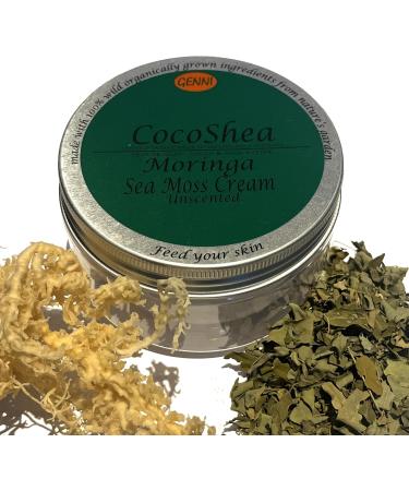 Moringa Sea Foam Cream | Nourishing & Moisturizing | Made with Sea Moss Moringa Cocoa & Shea Butter Argan Advocado Coconut Oils | No - Buy Online on GoSupps.com