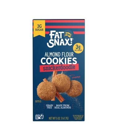 Fat Snax Mini Cookies Snickerdoodle 5 oz (141.7 g)
