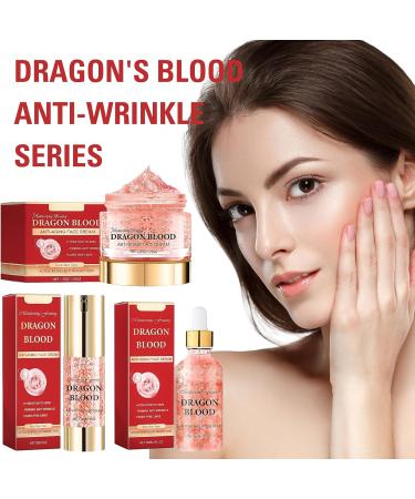 Dragon Blood Skincare Set Dragon's blood Skin Care Sets & Kits Facial Kit For Anti Wrinkle Hydrating Skincare Gift Set Korean Skincare Set Dragon'S Blood Serum Face Cream Beauty Gift Set 3pc - Buy Online on GoSupps.com