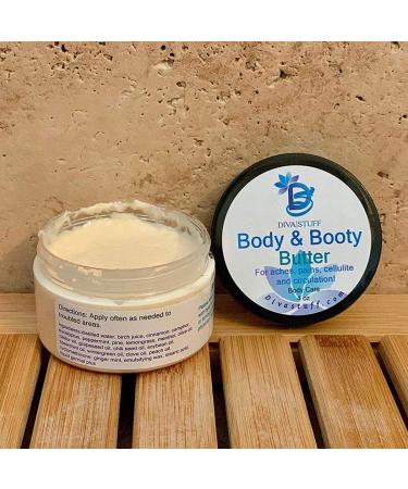 All-Natural Body and Booty Butter for Aches Pains Cellulite & Circulation | Made in the USA - Shop Internationally - Buy Online on GoSupps.com