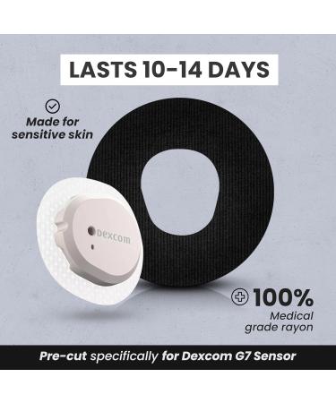 Dexcom G7 Adhesive Patches - Waterproof Sensor Covers for CGM | 10-14 Days Durability | Sensitive Skin Friendly | Perfect for Swimming - Buy Online on GoSupps.com