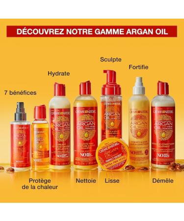 Creme of Nature Argan Masque Unitaire Hydratant l Huile d Argan du Maroc formule hydratante et cr meuse Cheveux Boucl s Fris s Cr pus Sans Sulfates Sachet (63 7g) (Lot de 3) - Buy Online on GoSupps.com