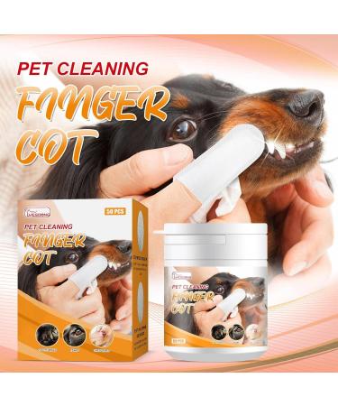 Gralara 100Pcs Pet Care Finger Disposable Plaque & Dogs and Cats Freshen Breath - Buy Online on GoSupps.com