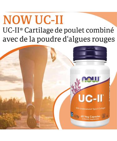 Now Foods UC-II (Collagen Type 2) with Minerals 60 Capsules Lab Tested Gluten Free Soy Free Non-GMO - Buy Online on GoSupps.com