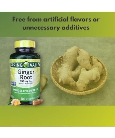 FUSION SHOP STORE Smart choices meaningful life! Ginger Root 550mg- Organic Supplements 100 Capsules (Pack of 1) - Buy Online on GoSupps.com