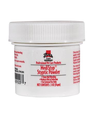 Top Performance MediStyp Pet Styptic Powder with Benzocaine 1/2-Ounce