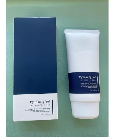 YUNAK YUL ATO Mild Sun Cream SPF 50 Hybrid Sunblock for Sensitive Skin - Broad Spectrum Protection, No White Cast, Fragrance Free, 2.53 Fl.Oz - Buy Online on GoSupps.com