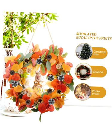 HOMSFOU 105 Pcs Christmas Wreath Decoration Red Berries Pine Needles Holiday Candle Rings Mini Pinecones Bulk Holiday Wreaths Wreath Garland Picks Photo Dried Fruit Christmas Utenciles Assorted Colorx3pcs 2.2x2.2cmx3pcs - Buy Online on GoSupps.com