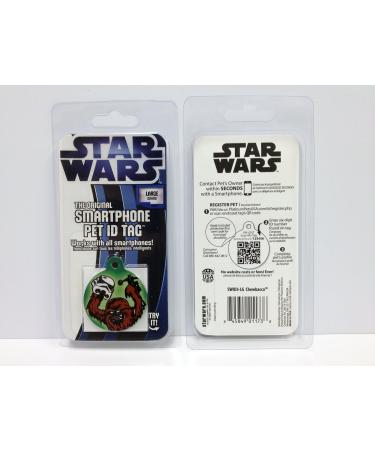 Platinum Pets Star Wars 1.5-Inch Smartphone Pet ID Tag with Chewbacca Design - Buy Online on GoSupps.com