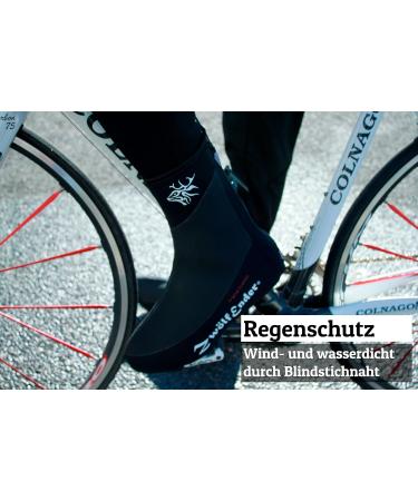 Buy Neoprene Over Shoes | Windproof Waterproof & Heat-Insulating for Men & Women | Cold Protection Thermo Overshoes for Racing Bike MTB (EU 40/42) - Black - Buy Online on GoSupps.com