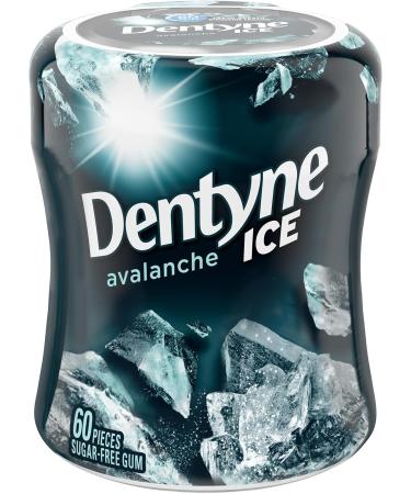 Dentyne Ice Avalanche Chewing Gum - 6 bottles (60 pieces) - Sugar-Free Gum - Buy Online on GoSupps.com