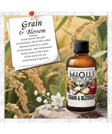 HIQILI 30ML Lemon Essential Oil and 30ML Grain & Blossom Fragrance Oil for DIY Diffuser - Buy Online on GoSupps.com