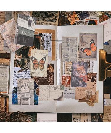 480Pcs Vintage Scrapbooking Supplies - Mini Scrapbook Paper for Junk Journal, Aesthetic Embellishments & Decorations - Journaling DIY Kit - Buy Online on GoSupps.com