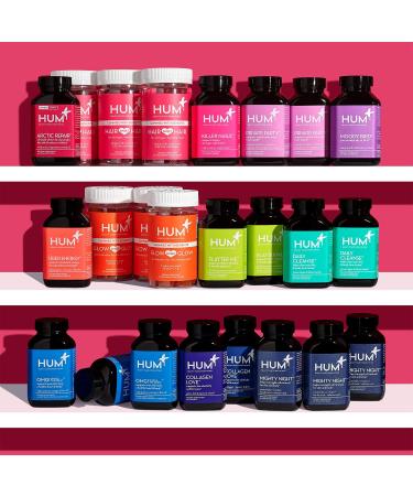 HUM Moody Bird: Women's Mood Supplement for Cramps, Cravings & Hormonal Balance - 60 Vegan Capsules - Buy Online on GoSupps.com