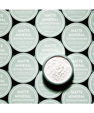 Innisfree Matte Mineral Setting Powder Duo 0.17oz (Pack of 2) - Long-lasting Matte Finish - Buy Online on GoSupps.com