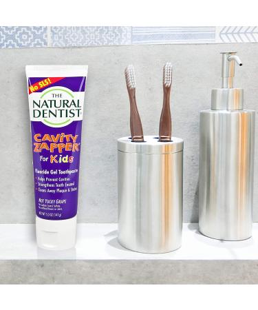 Natural Kids Fluoride Toothpaste | Prevent Cavities, Strengthen Enamel, Remove Plaque Stains | Pack of 2 - Buy Online on GoSupps.com