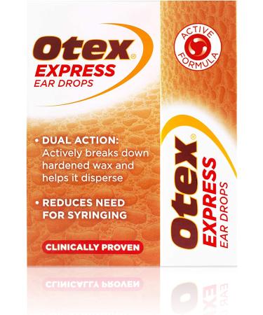 Otex Express Ear Drops 10ml - Fast-Acting Earwax Removal Solution - Buy Online on GoSupps.com