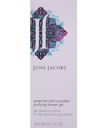 June Jacobs Green Tea & Cucumber Shower Gel - 6.7 Fl Oz | Refreshing Luxury Shower Experience - Shop Internationally - Buy Online on GoSupps.com