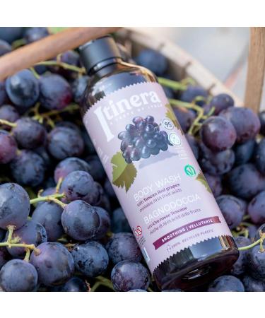  sarcia.eu ITINERA - Smoothing Body Wash with Tuscan Red Grapes 95% natural ingredients 370 ml 3 pieces - Buy Online on GoSupps.com