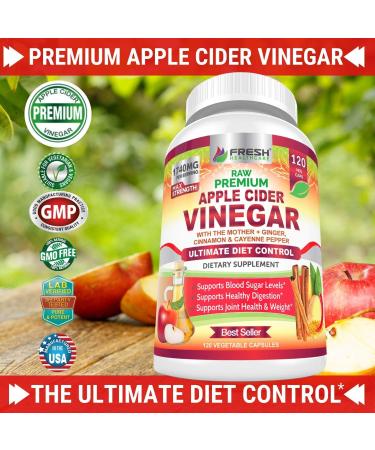 Apple Cider Vinegar & Immune Support Multivitamin Bundle by FRESH HEALTHCARE - Buy Online on GoSupps.com
