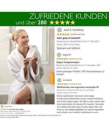 Dr.Ehrlich's Mountain Pine Oil 250ml - Natural Relief for Muscle Tension Strains Swelling & Cold Hands/Feet - Perfect for Neck Shoulder Knee & Joints - Buy Online on GoSupps.com