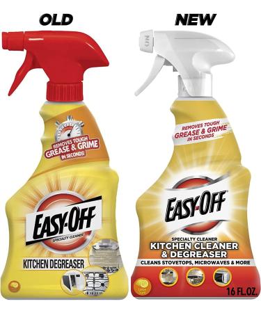 Easy Off Specialty Kitchen Degreaser Cleaner - Clear Lemon 16 Fl Oz - Buy Online on GoSupps.com