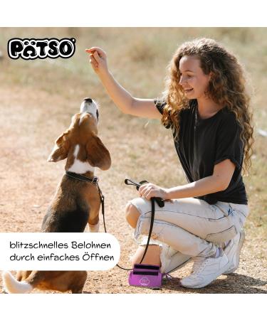 Buy P tso Dog Food Bag - Premium Dummy Retrieving Toy for Dog Training - Purple Food Dummy for Treats - Buy Online on GoSupps.com