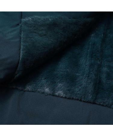 Women's Insulated Down Coat - Hooded Winter Jacket with Fur | Short Wool Vest for Cold Weather - Buy Online on GoSupps.com