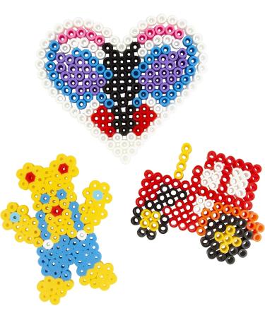 XL Giant Biggie Fuse Bead Kit - 2,000 Pieces - Immediate Shipping - Includes 3 XL Pegboards, 13 Colors, 6 Templates, Ironing Paper, and Storage Case - Perfect for Perler Pixel Art Crafts and Kids Holiday Parties - Buy Online on GoSupps.com