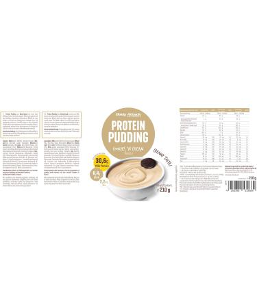 Body Attack Protein Pudding Sports Supplement Cookies/Cream 210g - Buy Online on GoSupps.com