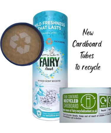Fairy In-Wash Scent Boosters Almond Milk & Manuka Honey 3 packs of 176g with Organza Bags & Top Tips Guide - Buy Online on GoSupps.com